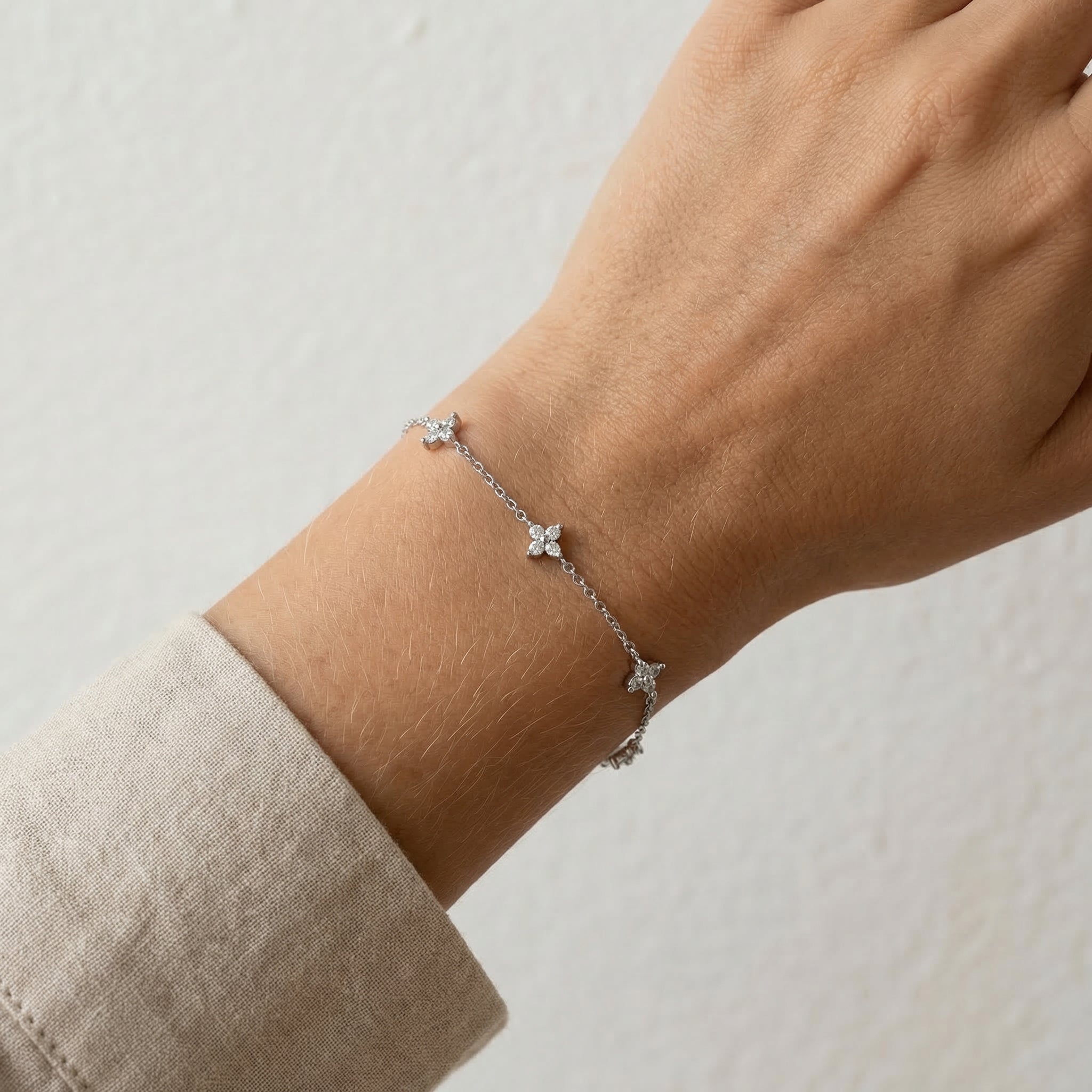 CLARA Sølv Armbånd - Véron