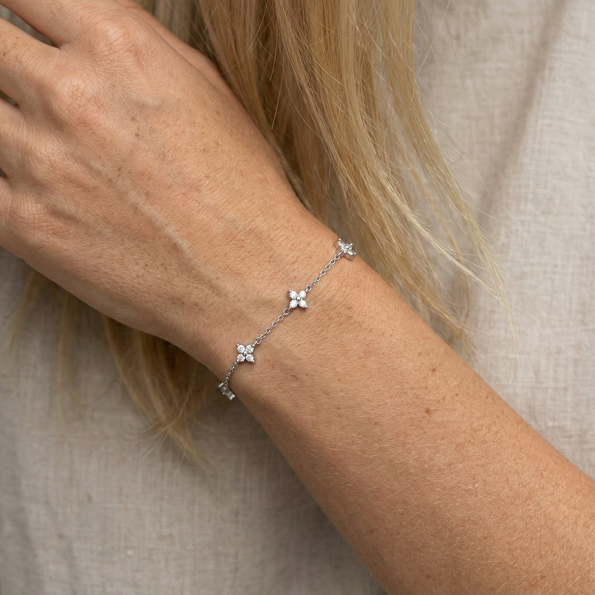 CLARA Sølv Armbånd - Véron
