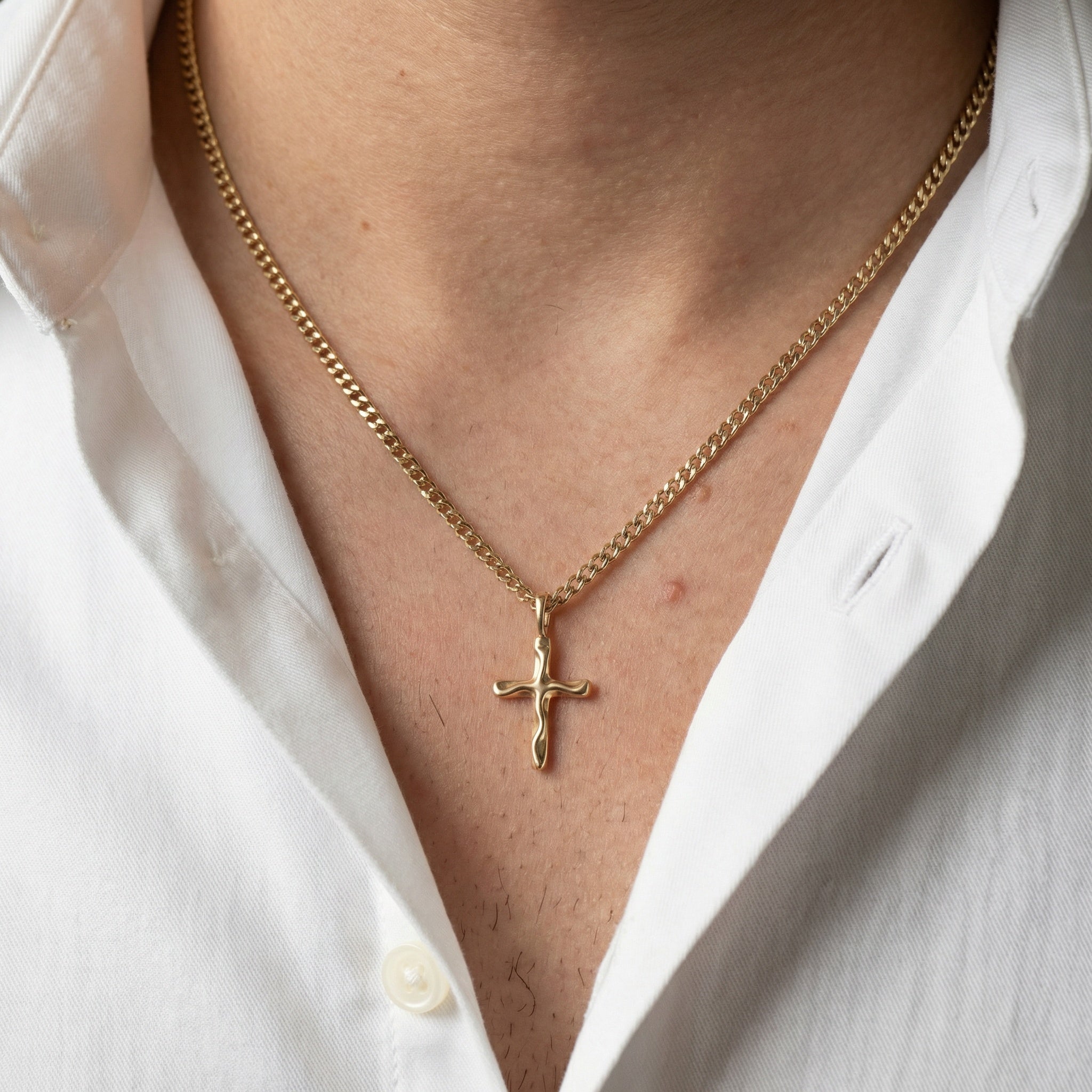 Korskjede | 18K GULL