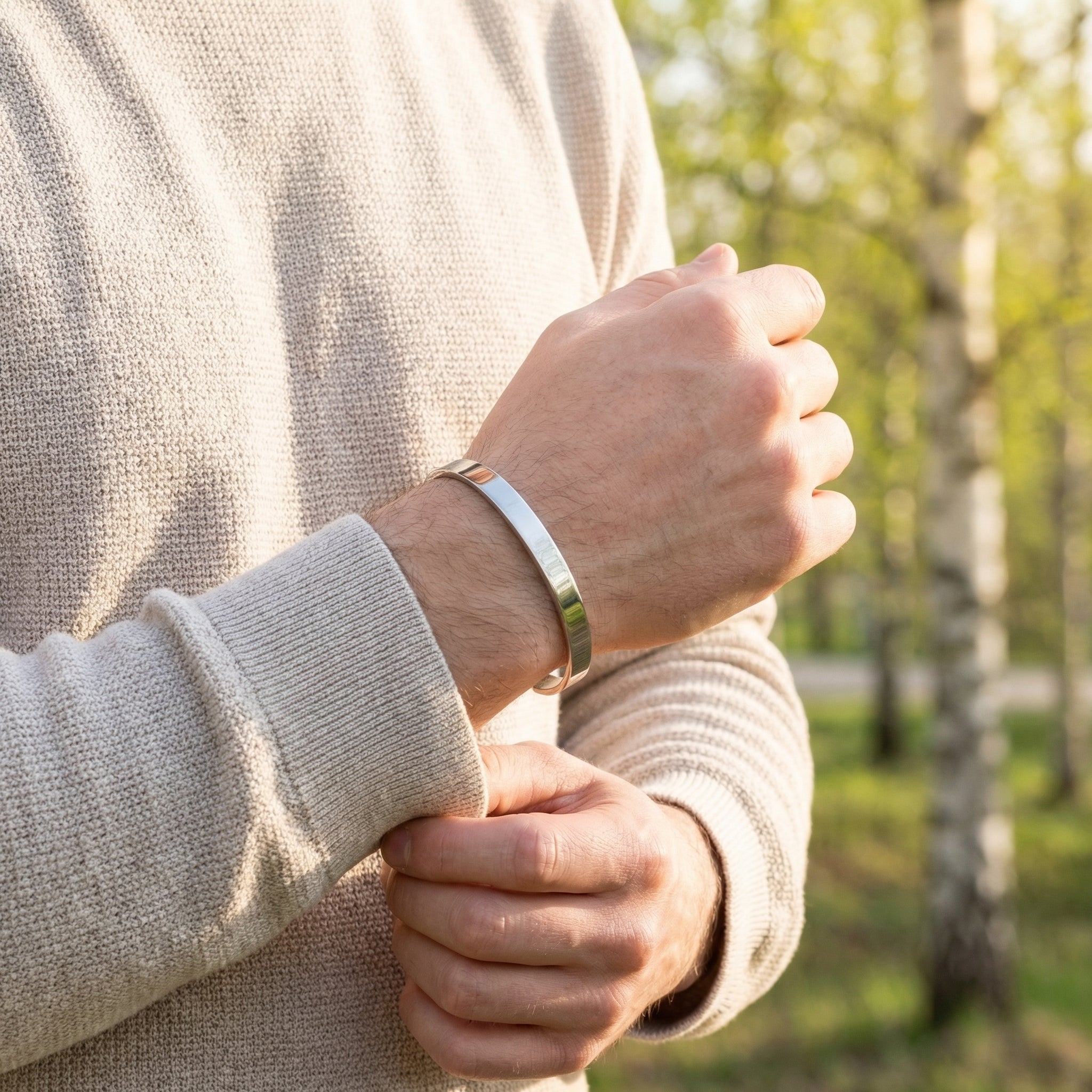 VÉRON CUFF | SØLV - Véron